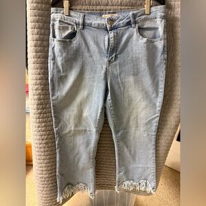 CHARLIE B Light Blue Straight Leg Jeans
